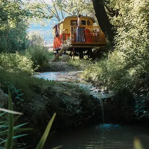 Roulotte Tzigane Au Bord Du Ruisseau - Drôme Provençale Tente de luxe Marsanne